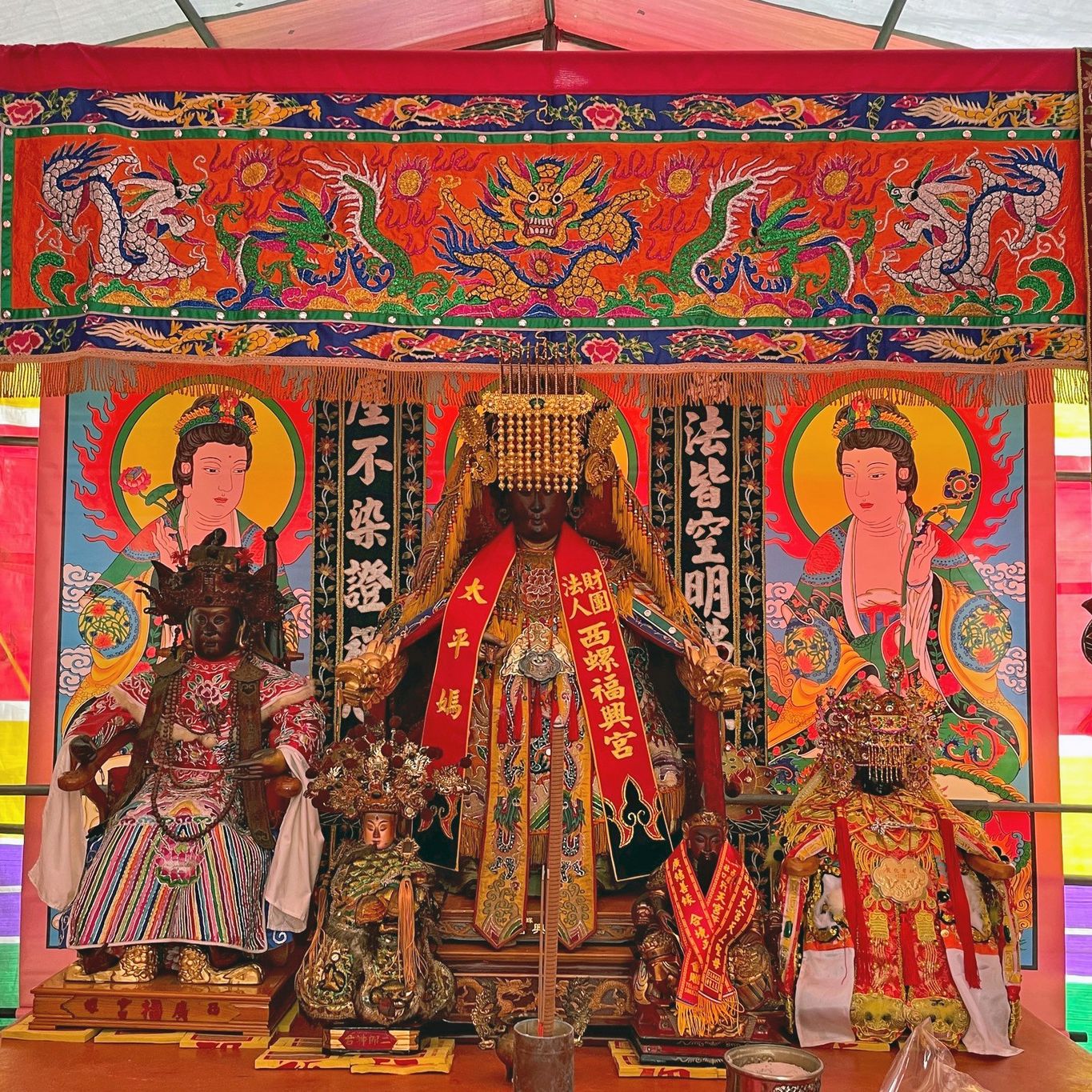 太平慈悲護萬靈 媽祖神威守眾生