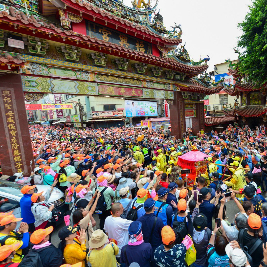 白沙屯天上聖母 鑾駕蒞臨西螺福興宮