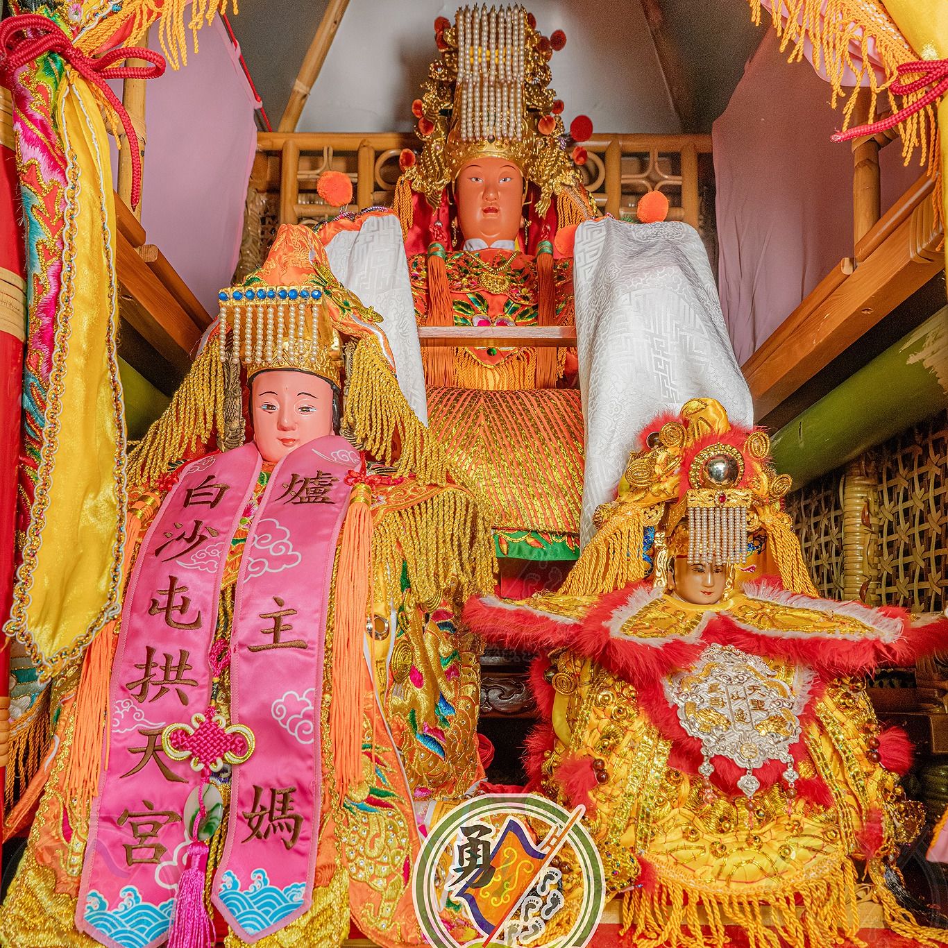 歡迎｜白沙屯拱天宮天上聖母鑾駕蒞宮停駕