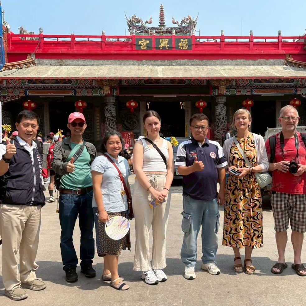 歡迎 ｜雲林縣政府文化觀光處暨眾德國外賓、記者