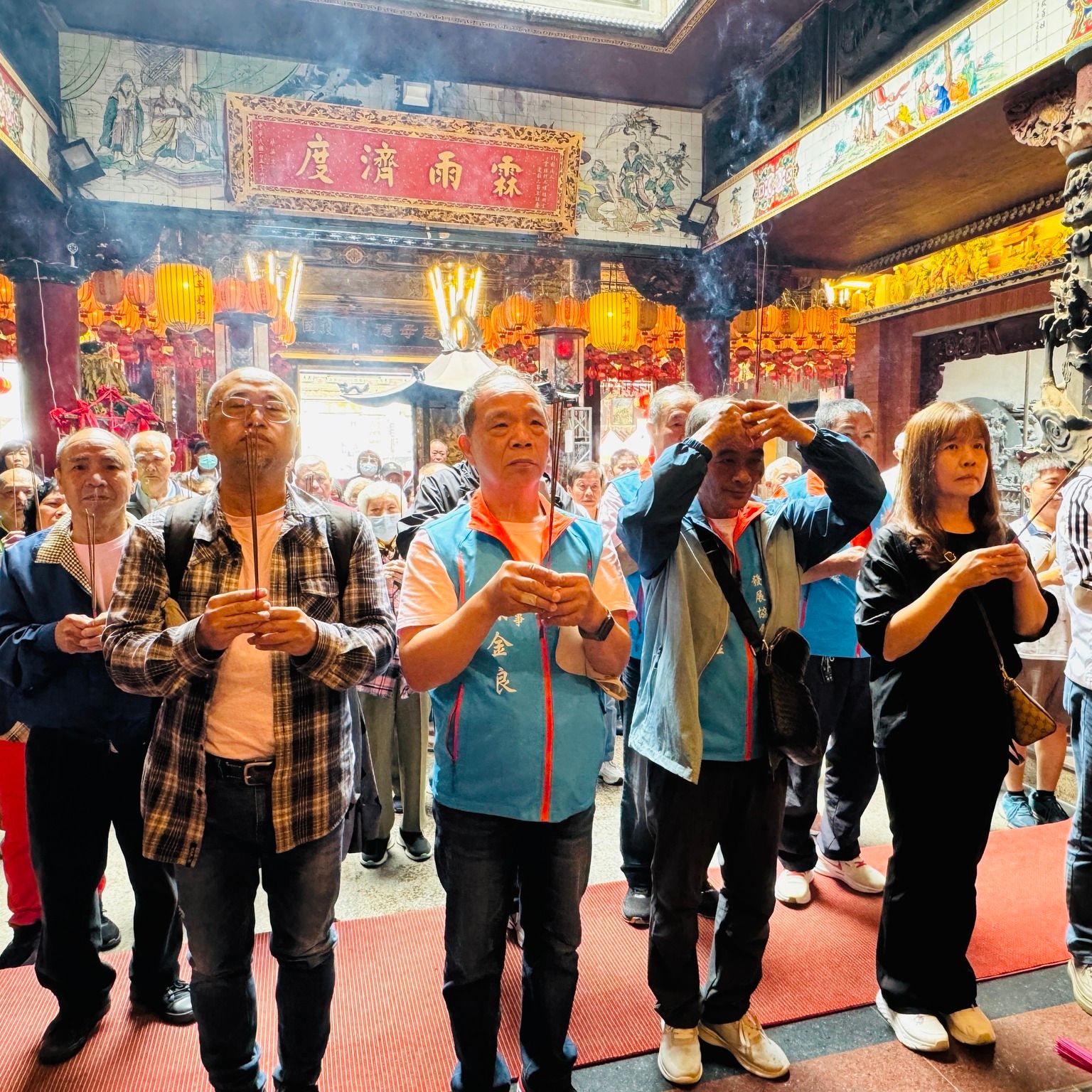 歡迎｜蘆洲灰磘保新里福壽宮、林家天上聖母、金聖道院 
