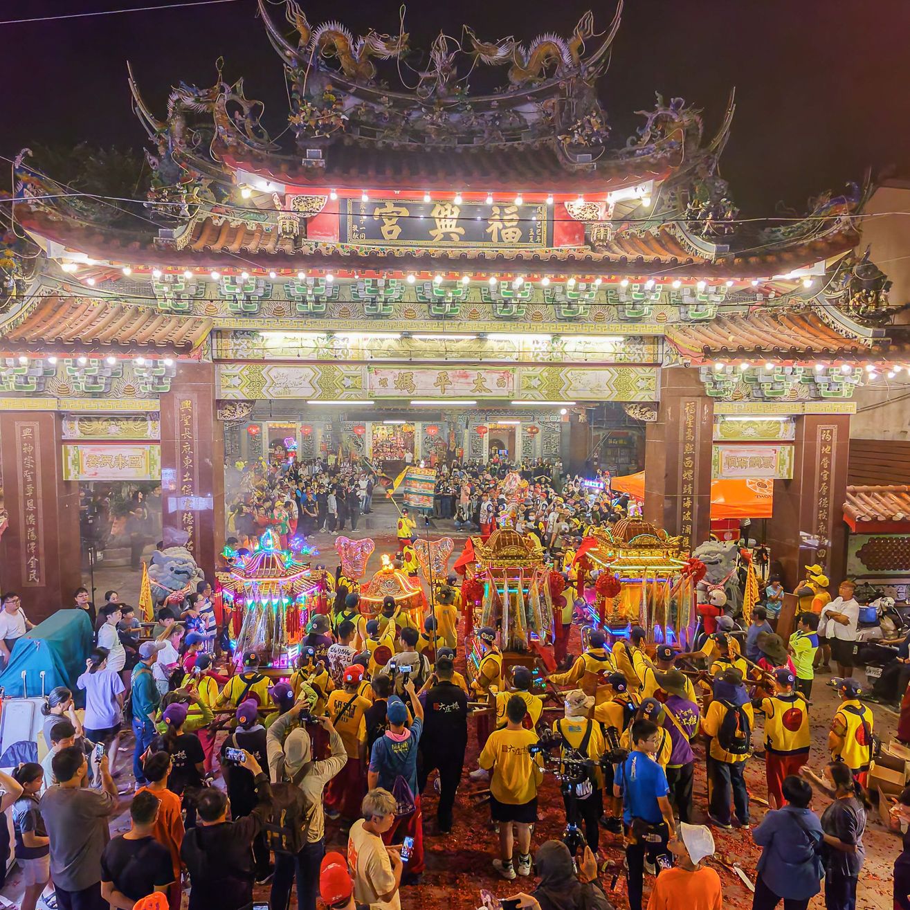 西螺媽祖恭迎大庄媽進香回鑾