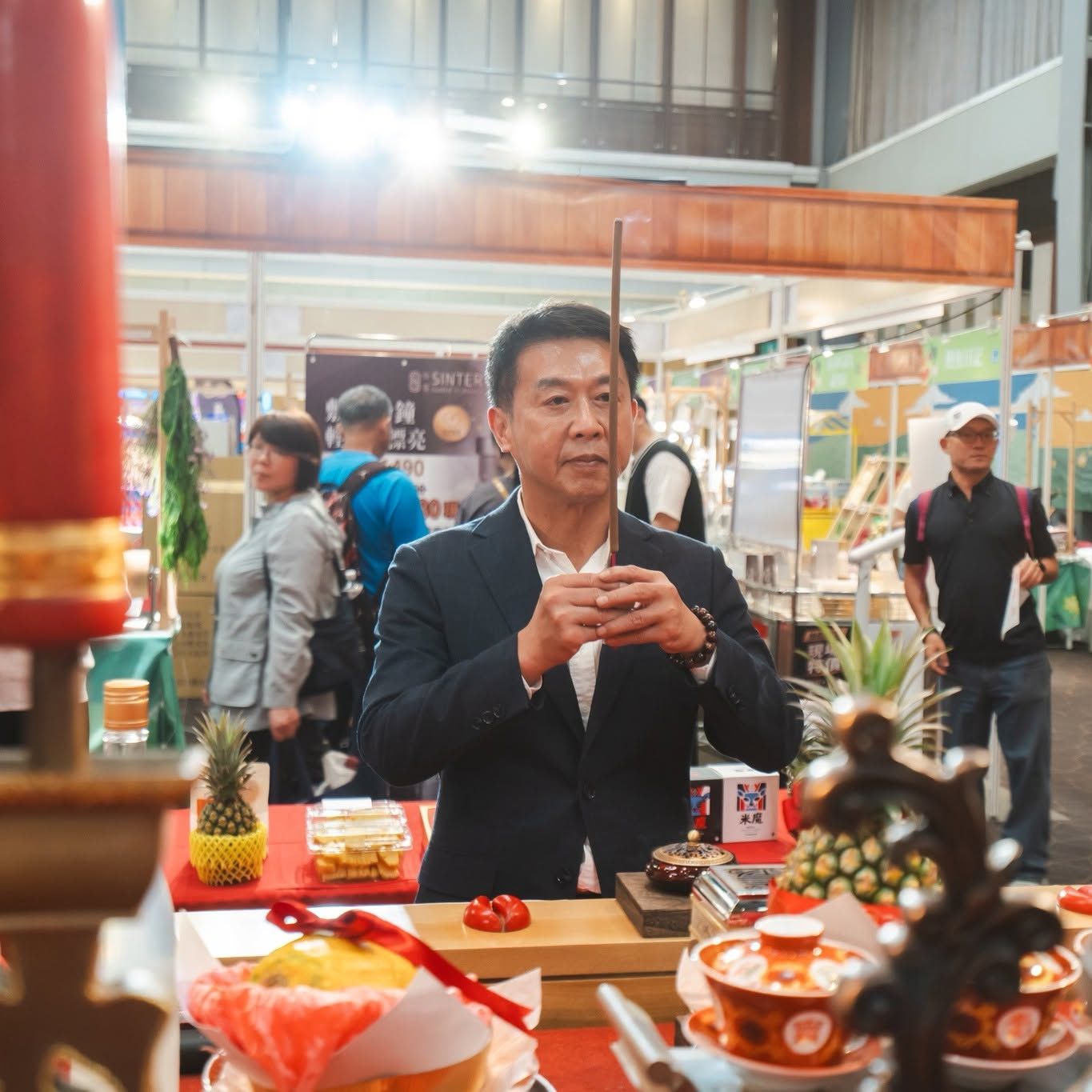 立法委員許智傑｜蒞臨新光三越左營店參拜西螺媽祖太平媽