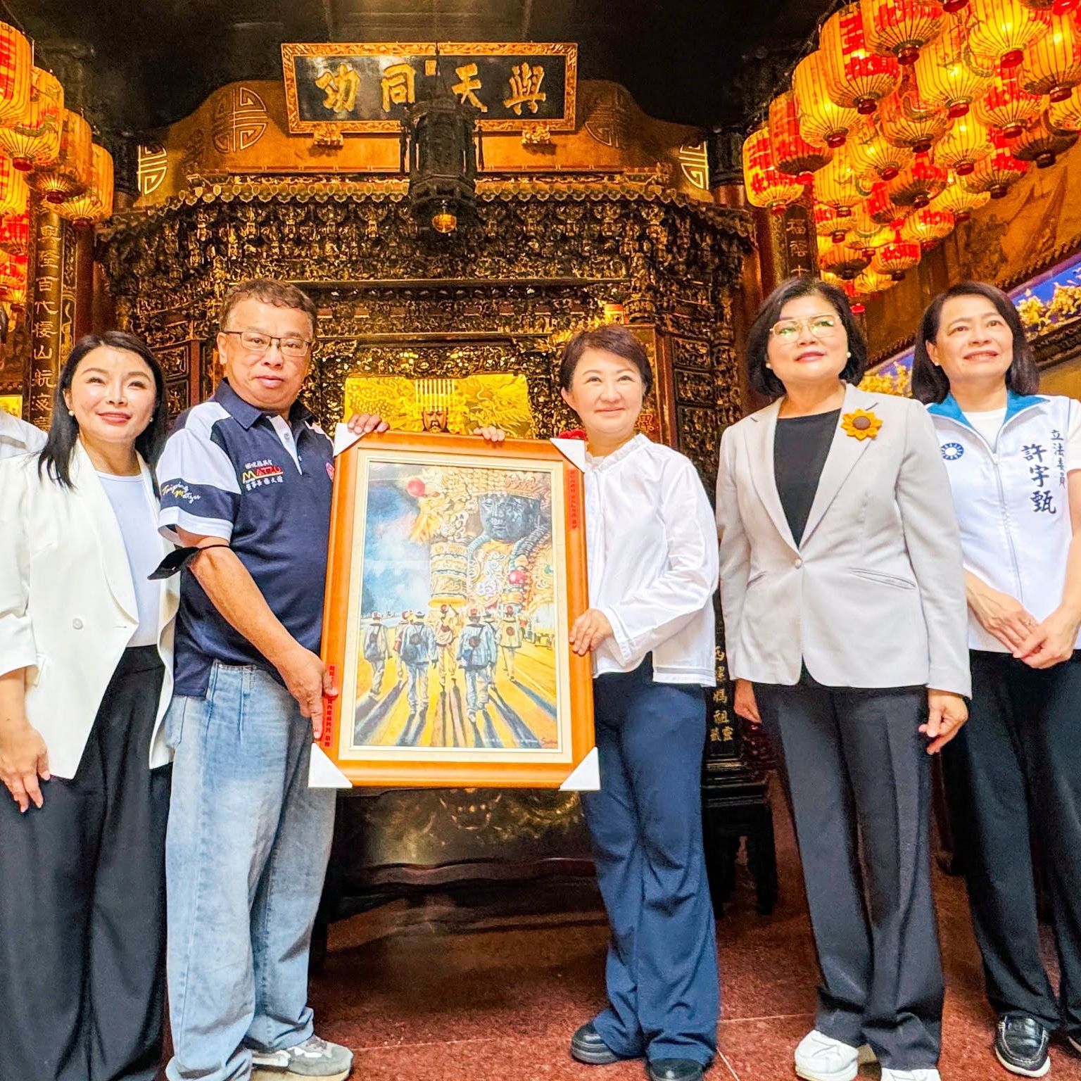 歡迎｜臺中市長盧秀燕 、雲林縣長張麗善、立法委員張嘉郡、 立法委員許宇甄